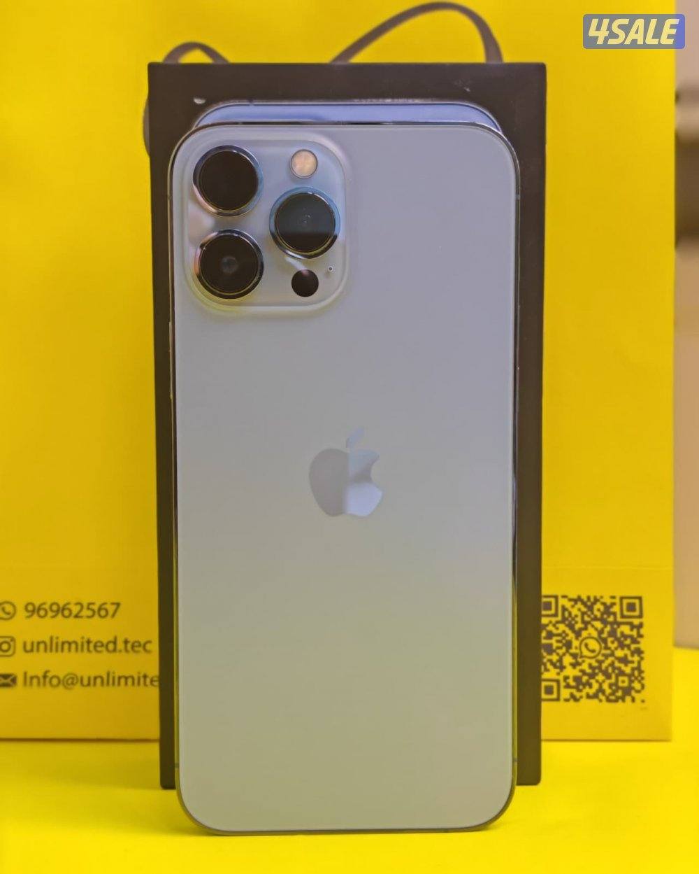 📱 ايفون 13 برو ماكس – 1 تيرا بايت – أزرق  iPhone 13 Pro Max 1TB Blue4