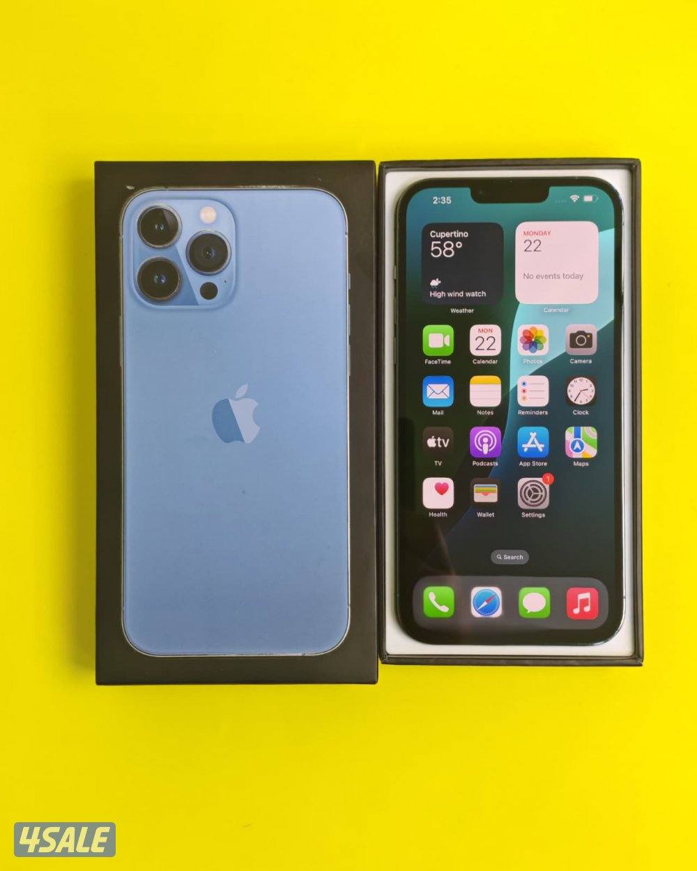 📱 ايفون 13 برو ماكس – 1 تيرا بايت – أزرق  iPhone 13 Pro Max 1TB Blue6