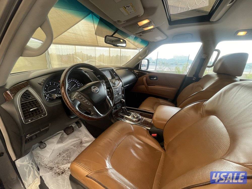 للبيع جيب نيسان باترول بلاتينيوم 2016 شرط الفحص8