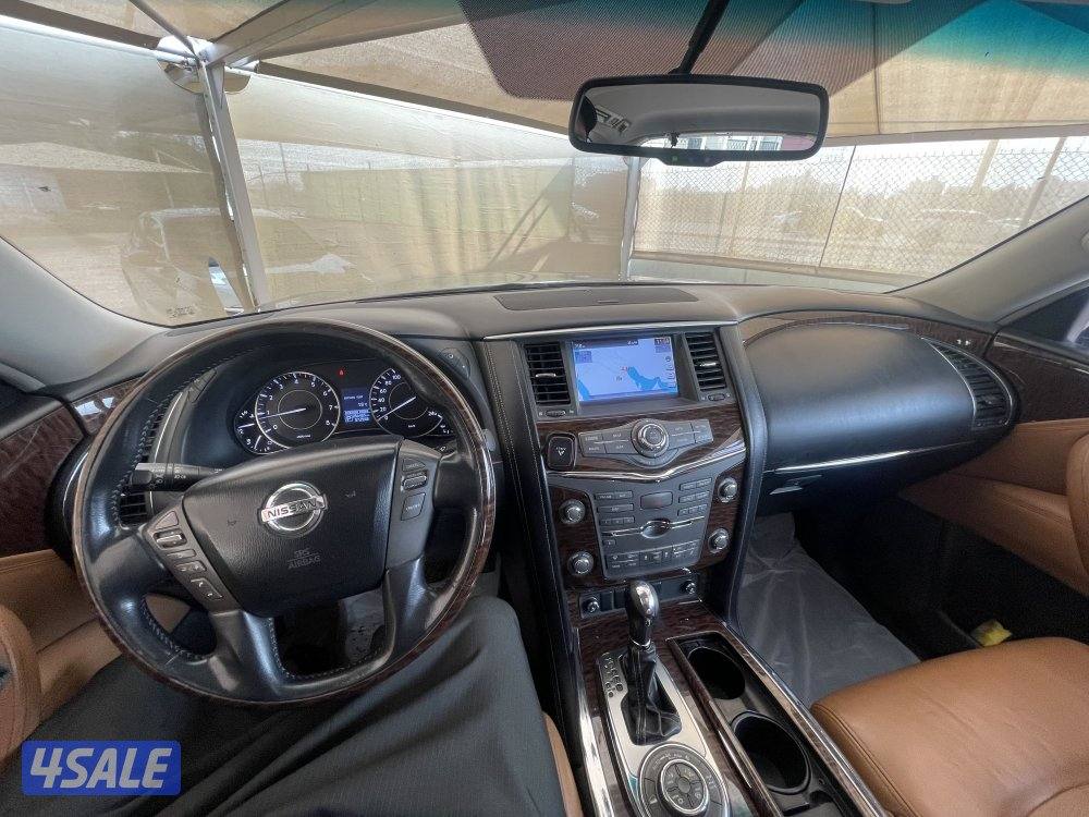 للبيع جيب نيسان باترول بلاتينيوم 2016 شرط الفحص9