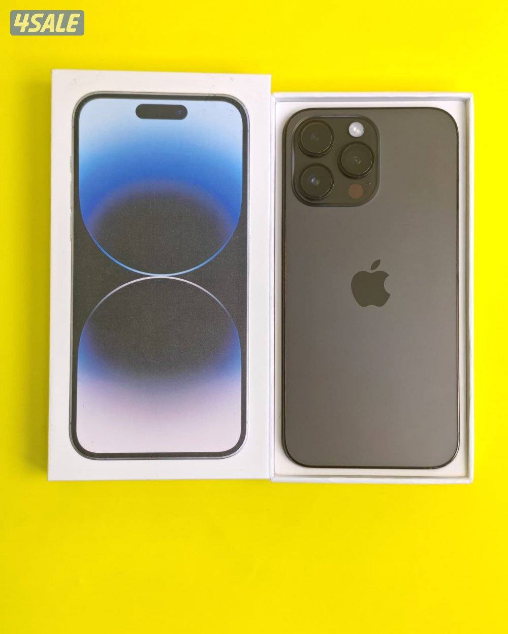 ايفون 14 برو ماكس – 256 جيجا – أسود  iPhone 14 Pro Max 256GB Black0