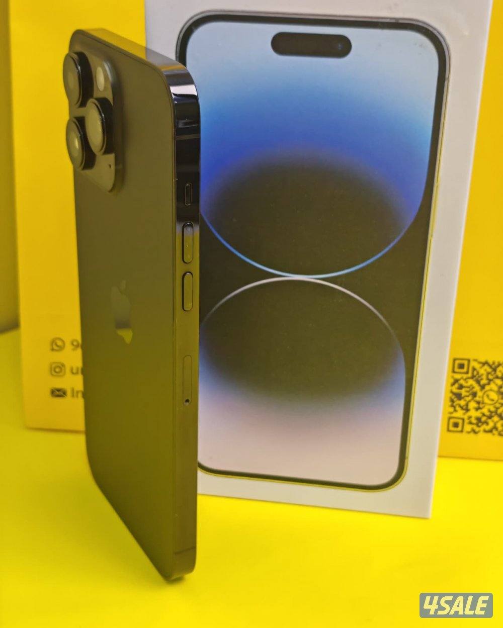 ايفون 14 برو ماكس – 256 جيجا – أسود  iPhone 14 Pro Max 256GB Black2