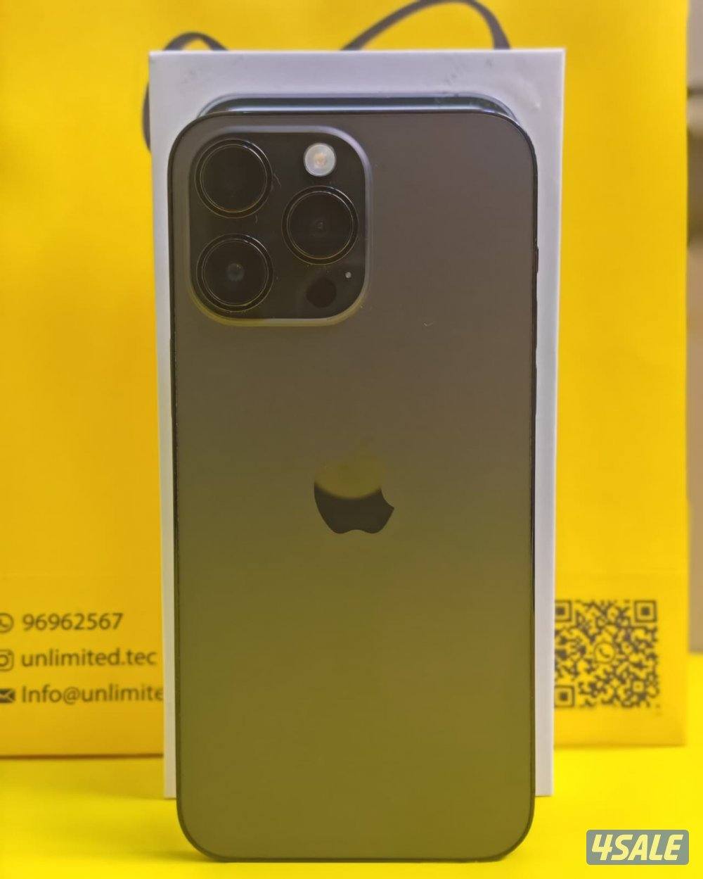 ايفون 14 برو ماكس – 256 جيجا – أسود  iPhone 14 Pro Max 256GB Black4