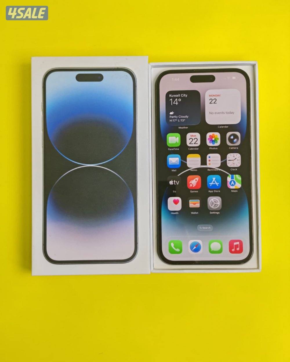 ايفون 14 برو ماكس – 256 جيجا – أسود  iPhone 14 Pro Max 256GB Black7