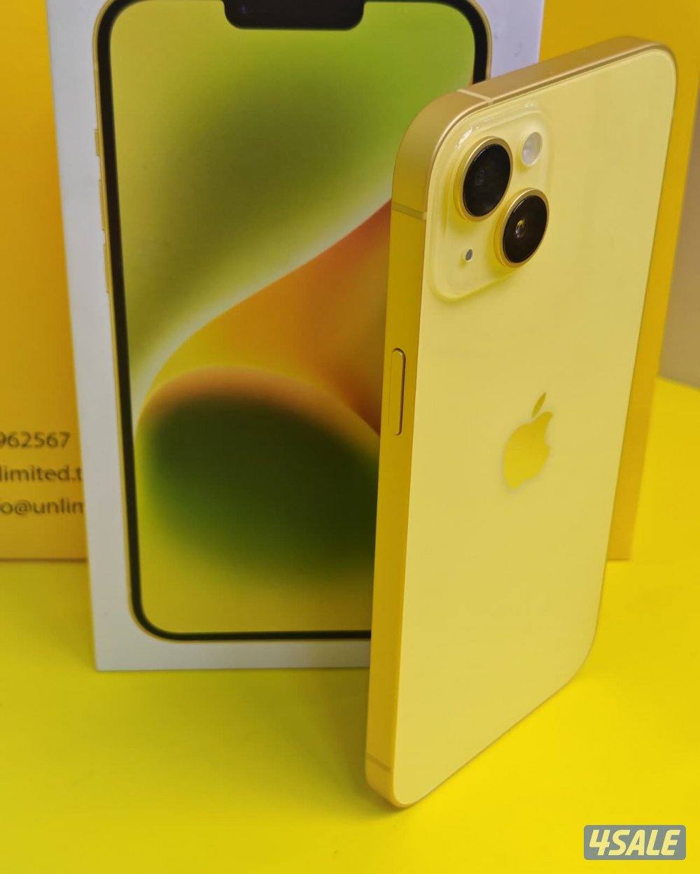ايفون 14 بلس – 256 جيجا – أصفر  iPhone 14 Plus 256GB Yellow1