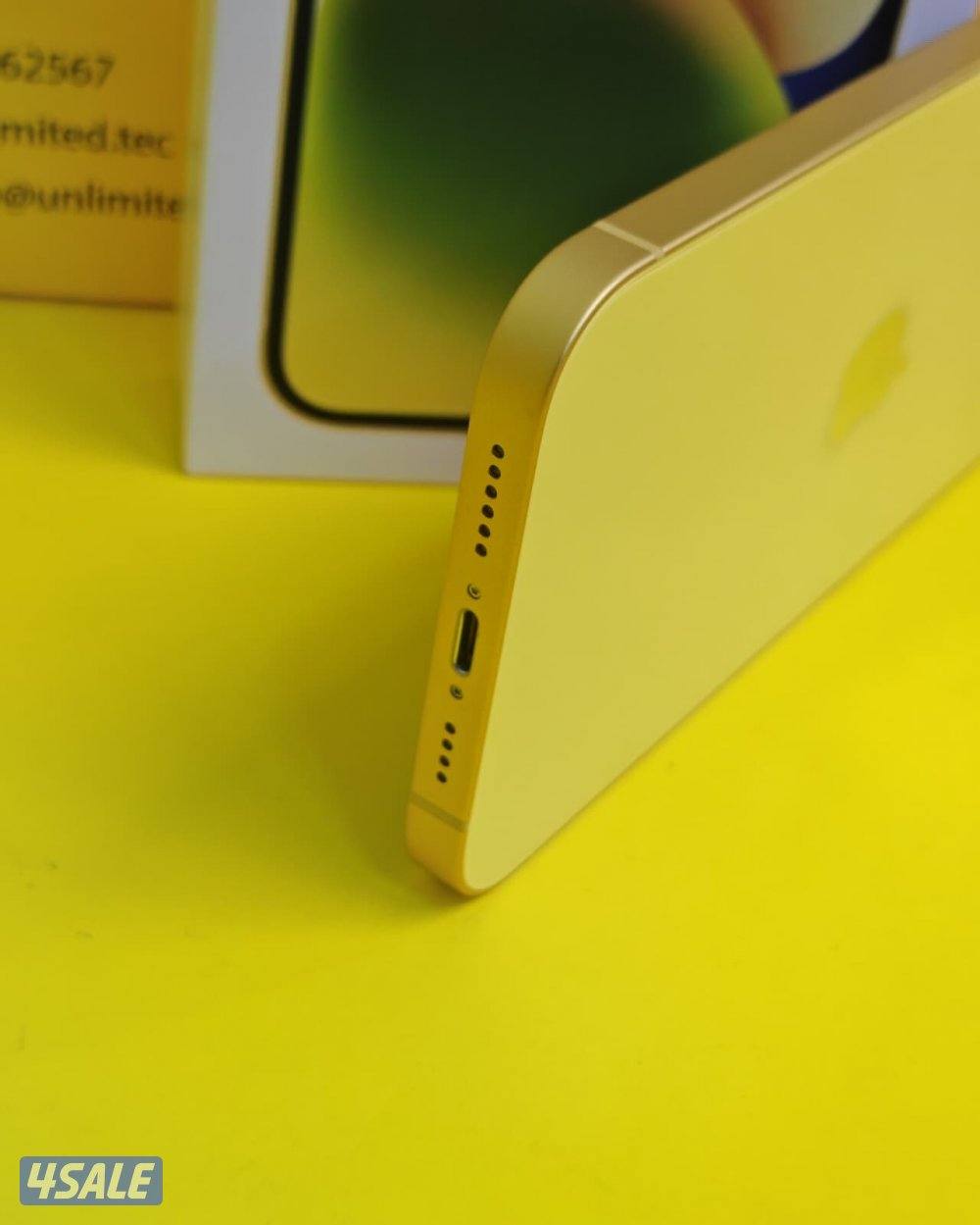 ايفون 14 بلس – 256 جيجا – أصفر  iPhone 14 Plus 256GB Yellow2