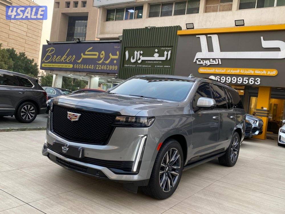 كاديلاك اسكاليد سبورت موديل 2023 عداد40 الف كيلو فقط تحت كفاله شرط فحص0