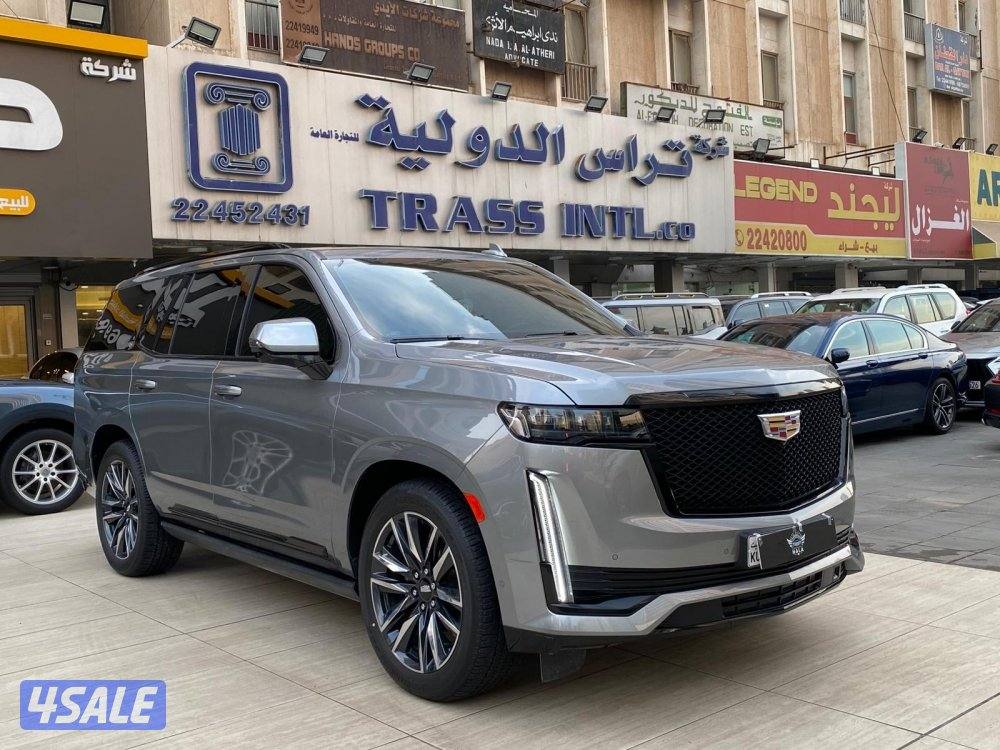كاديلاك اسكاليد سبورت موديل 2023 عداد40 الف كيلو فقط تحت كفاله شرط فحص1