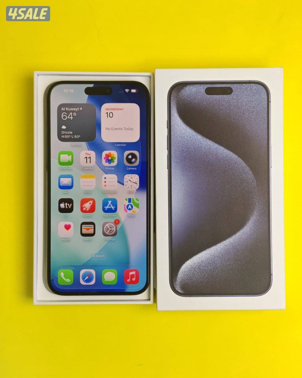 ايفون 15 برو ماكس – 256 جيجا – تيتانيوم أزرق  iPhone 15 Pro Max 256GB9