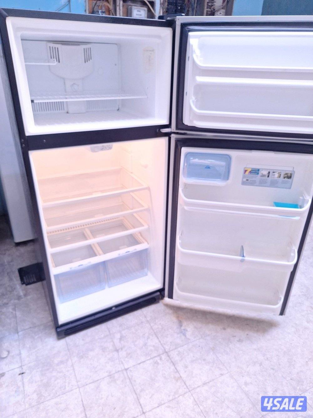 بيع ثلاجه أمريكي كاليفورنيا 22قدم بحاله الوكاله مع التوصيل والكفاله4