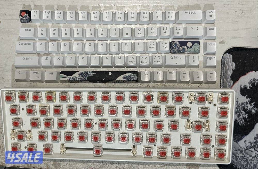 New HXSJ Mouse and free keyboard parts9