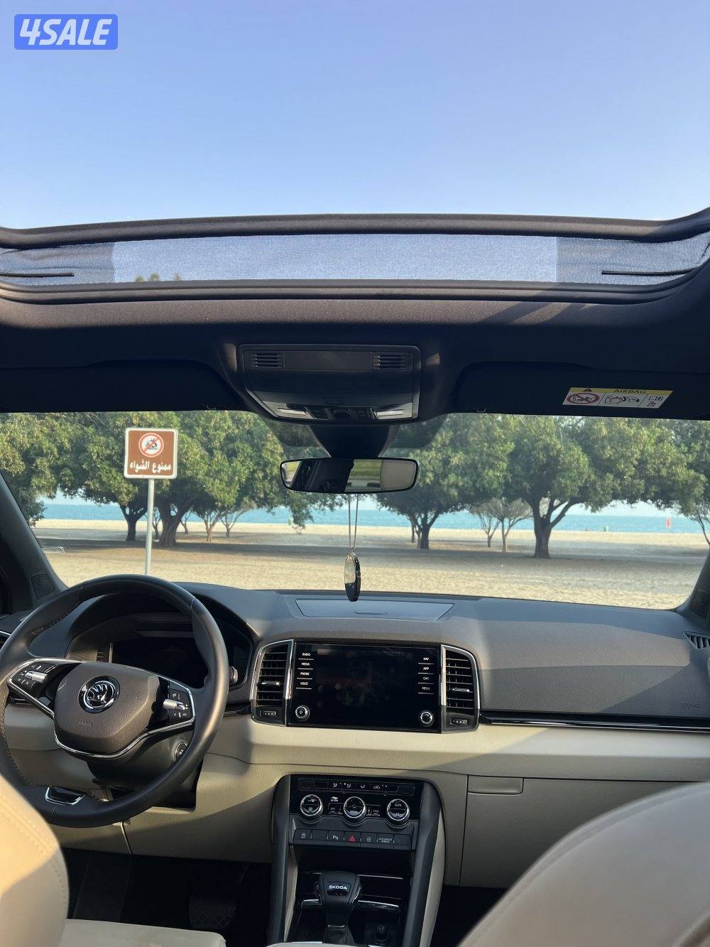 Skoda karoq like new 2023 sport line سكودا كاروك الماني بحاله الزيرو3