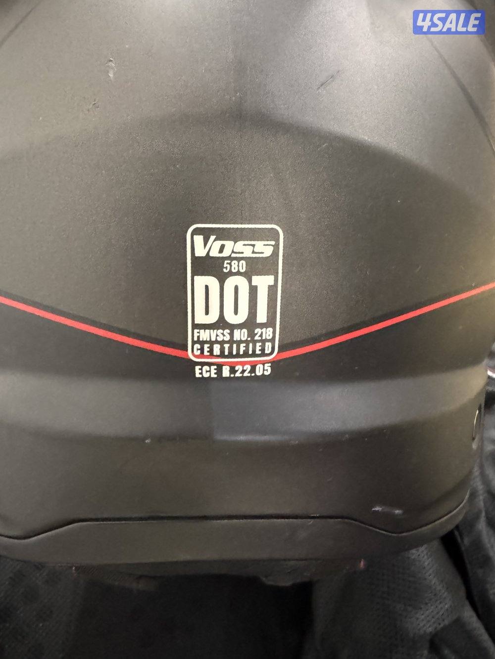 (خوذه مع سماعات راكبه وجاكيت سيفتي) اصليين ونظاف DoT5