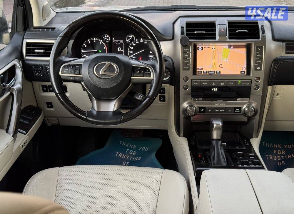 جيب لكزس GX460 الساير 2021 عداد 47 ألف كامل المواصفات5