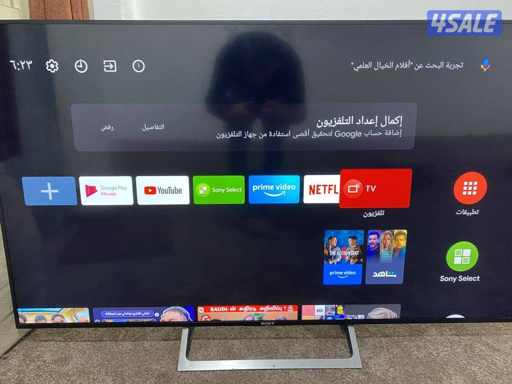 للبيع سوني 65 بوصه سمارت3