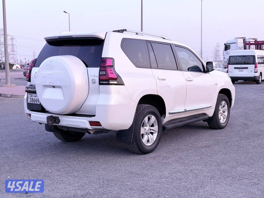 برادو TXL2018 وارد الساير عداد 130 بحاله ممتازه2