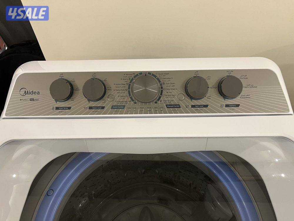 للبيع غسالة ميديا 18 كيلو تحميل علوي (شبه جديده)2