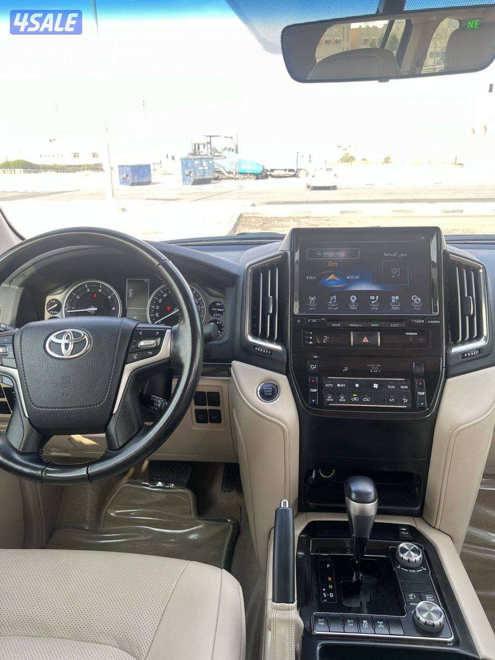 لاند كروزر GX-R قراند تورينق v8 عداد 147 الف صبغ الوكاله 2020 الساير4