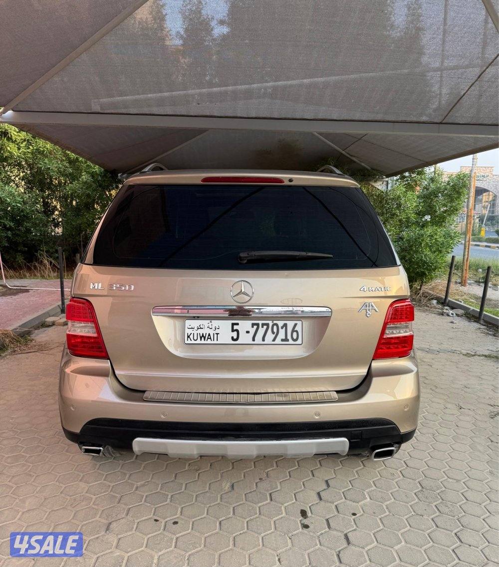 للبيع مرسيدس ML350 بحالة ممتازة شرط الفحص4