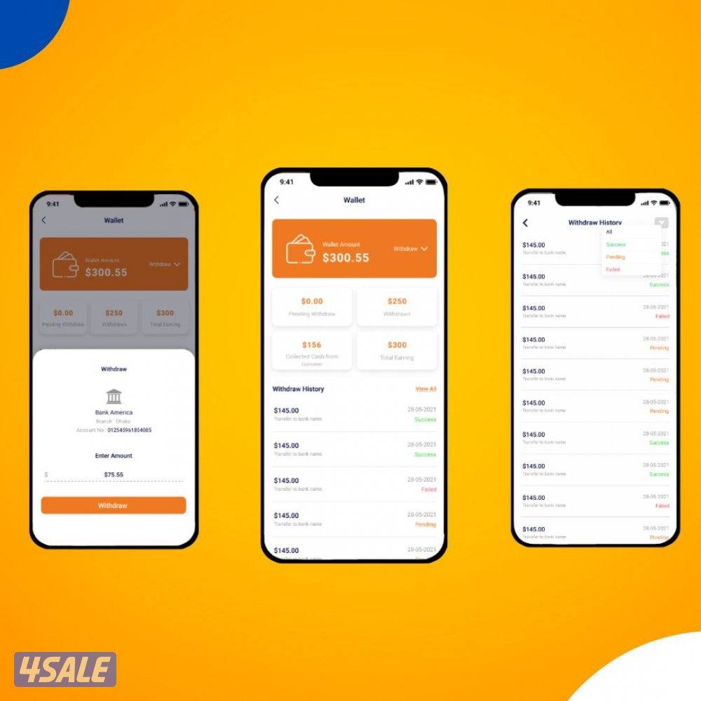 احصل على نظام توصيل الطعام المبتكر 🚀، بمميزات تفوق تطبيقات السوق!3