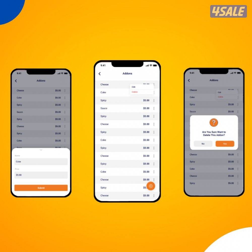 احصل على نظام توصيل الطعام المبتكر 🚀، بمميزات تفوق تطبيقات السوق!6