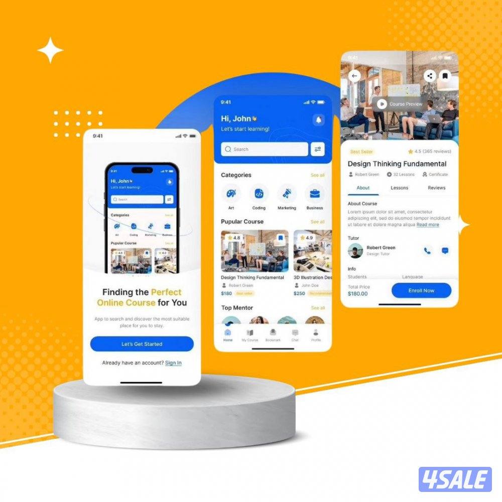 برمجة تطبيقك وموقعك بسرعة واحترافية عاليه مشروعك جاهز بأقل تكلفة !9