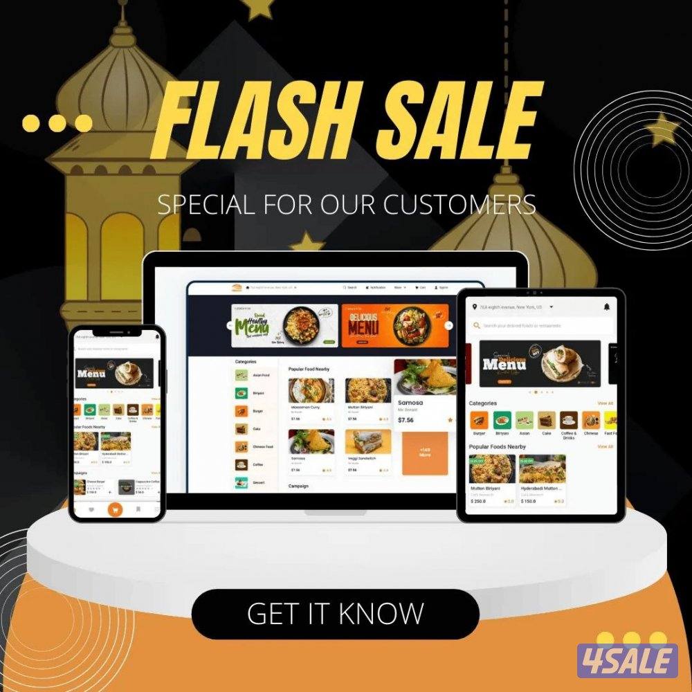 برمجة تطبيقك وموقعك بسرعة واحترافية عاليه مشروعك جاهز بأقل تكلفة !11