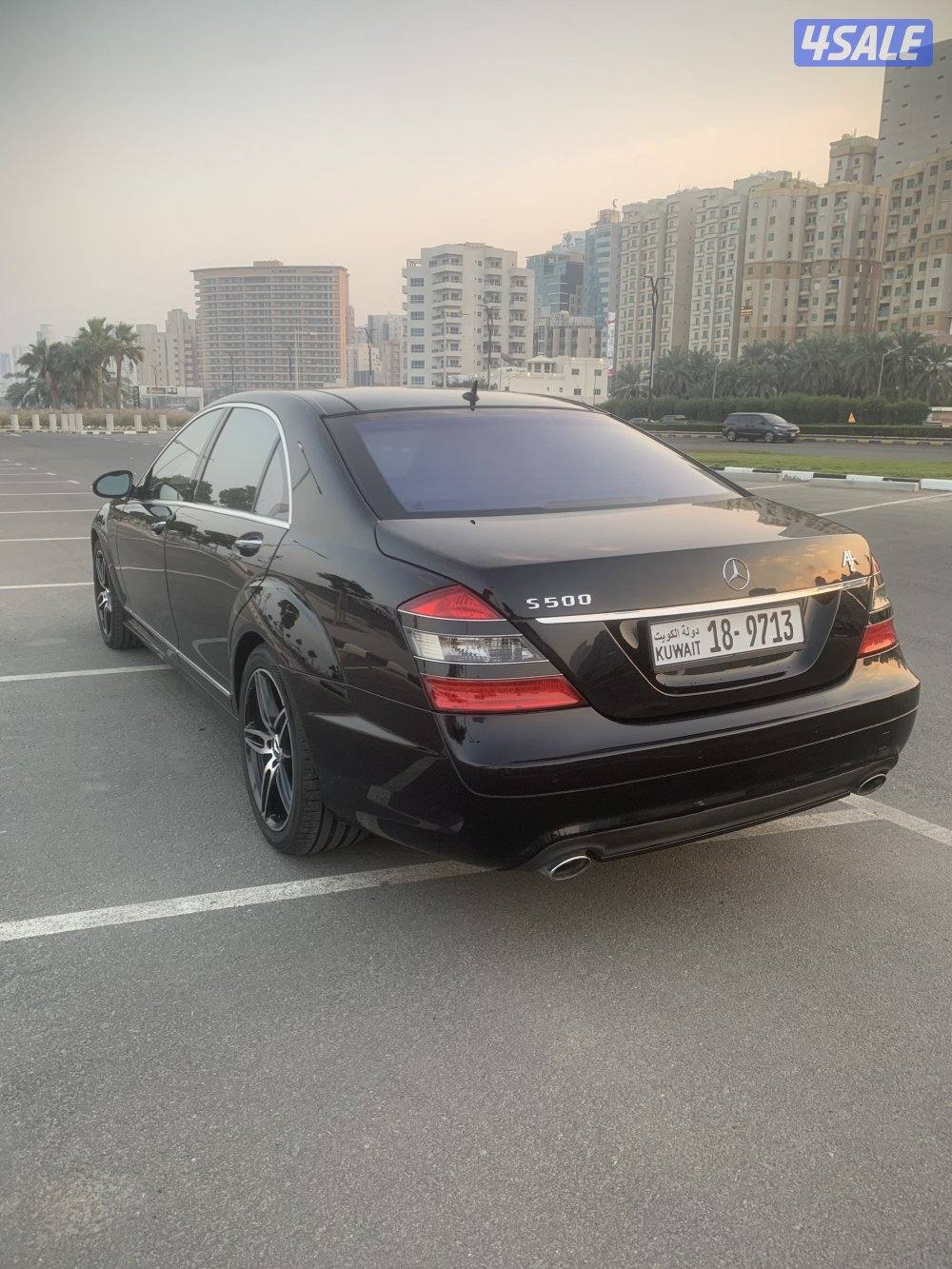 مرسيدس S500 لارج وارد البشر 2008 بانوراما عداد 136 الف3