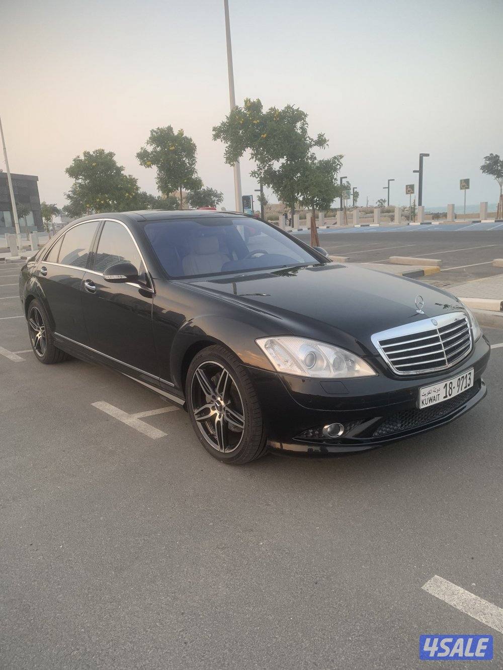 مرسيدس S500 لارج وارد البشر 2008 بانوراما عداد 136 الف1