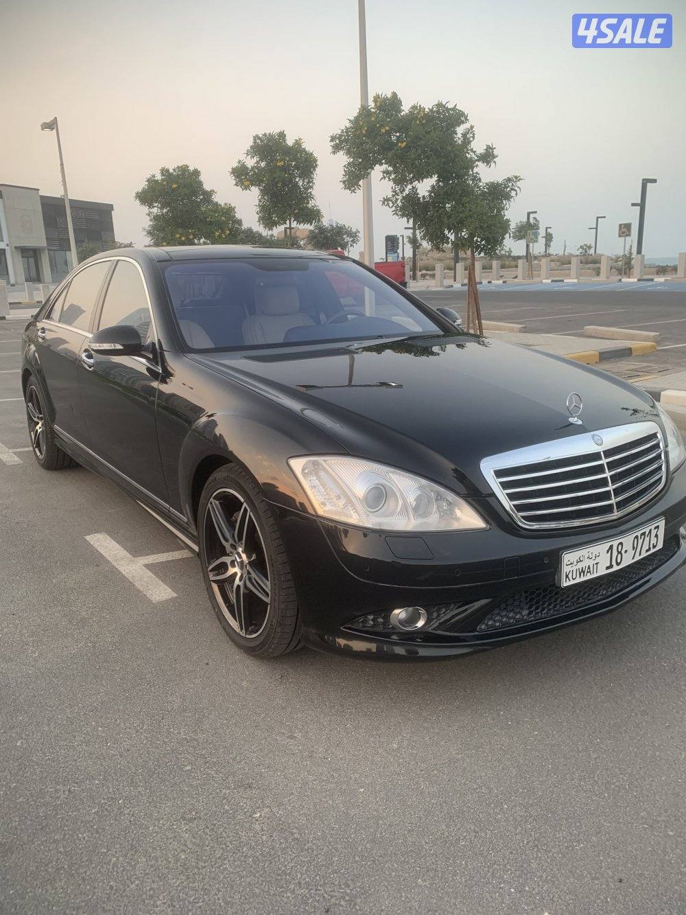مرسيدس S500 لارج وارد البشر 2008 بانوراما عداد 136 الف0