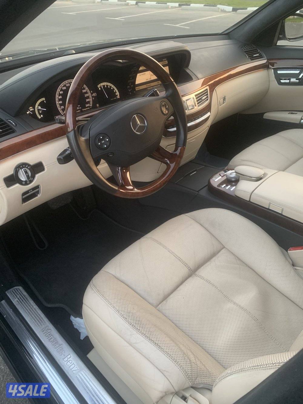 مرسيدس S500 لارج وارد البشر 2008 بانوراما عداد 136 الف6