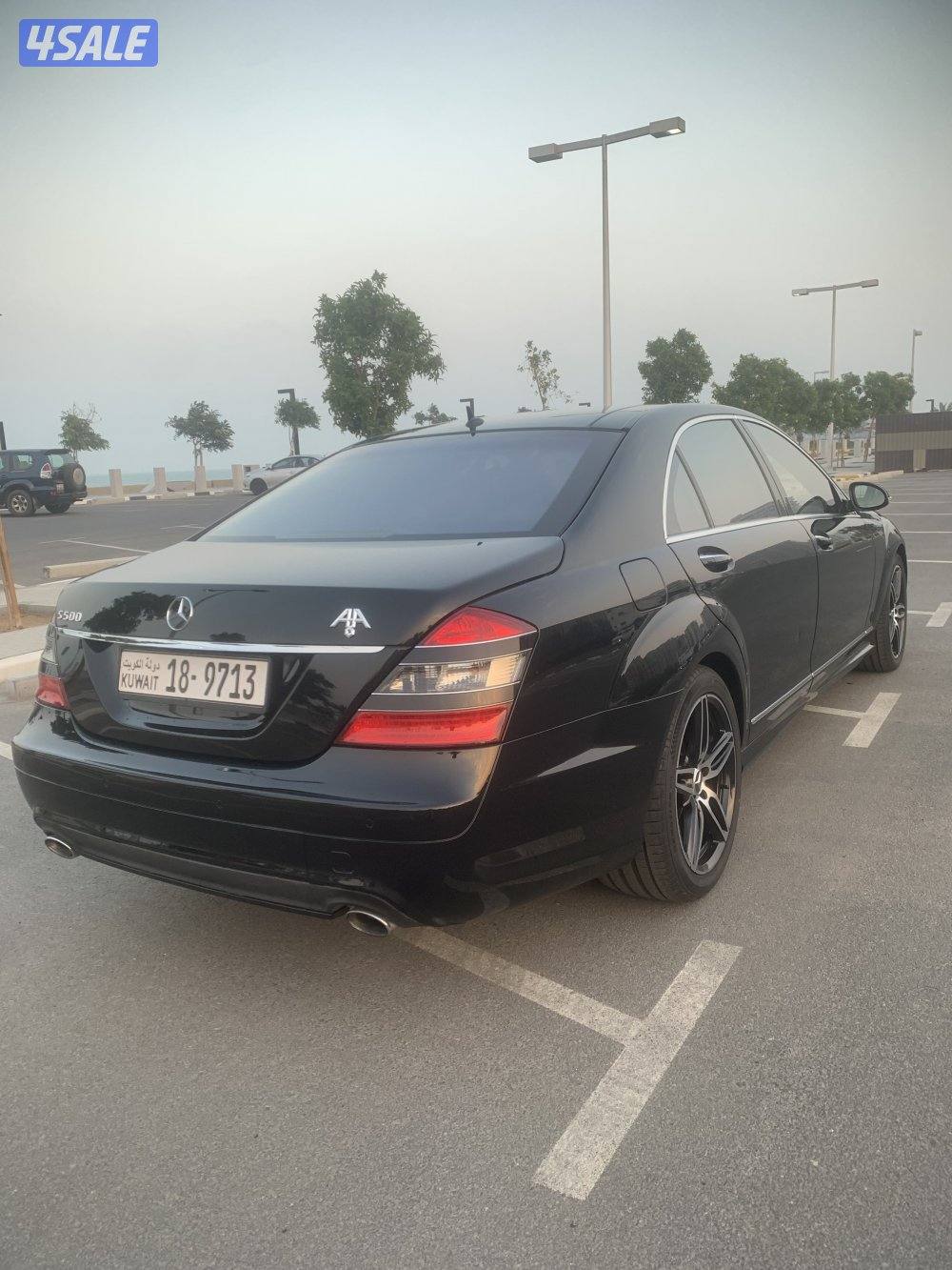 مرسيدس S500 لارج وارد البشر 2008 بانوراما عداد 136 الف5