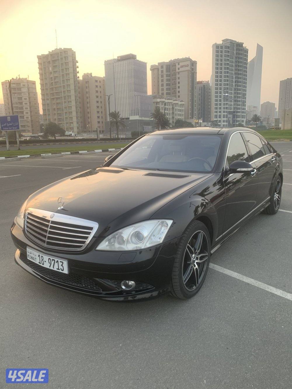 مرسيدس S500 لارج وارد البشر 2008 بانوراما عداد 136 الف2