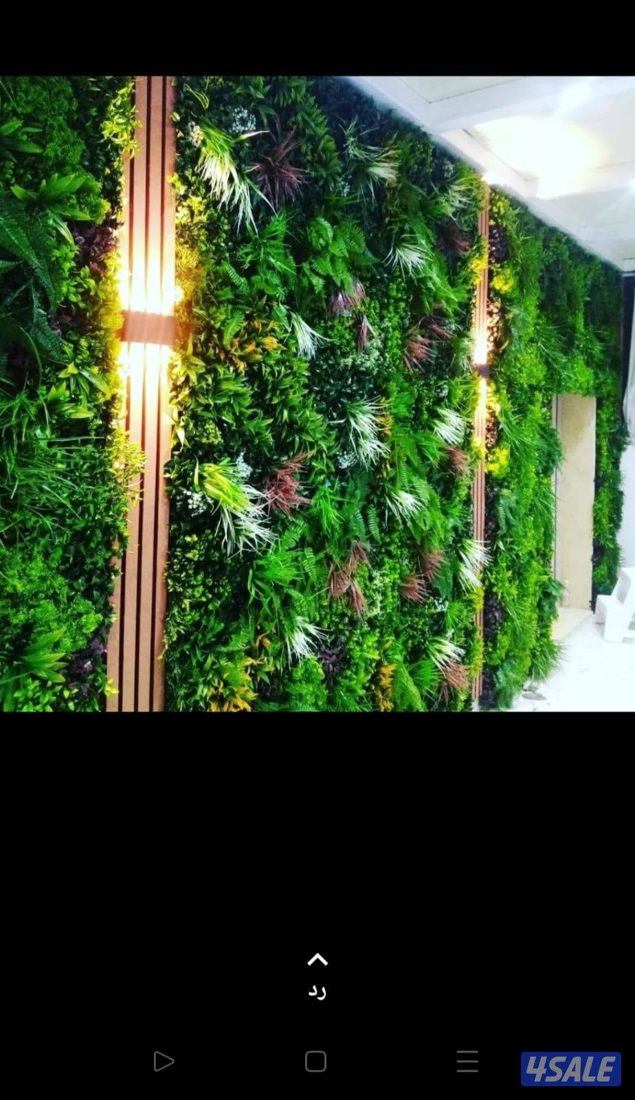 تنسيق حدائق داخليه وعامه وتركيب التيل الصناعي والسور التركى وشبكات الر2