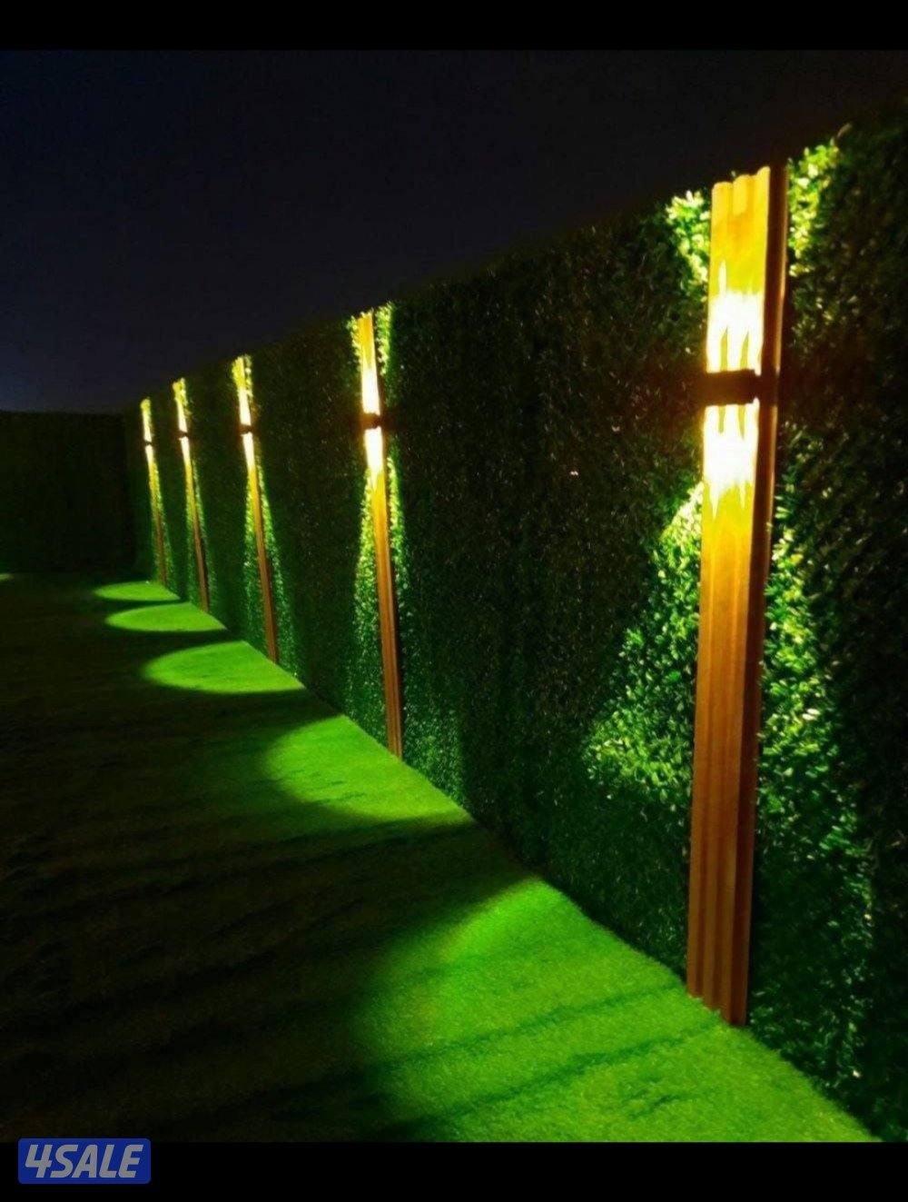 تنسيق حدائق داخليه وعامه وتركيب التيل الصناعي والسور التركى وشبكات الر5