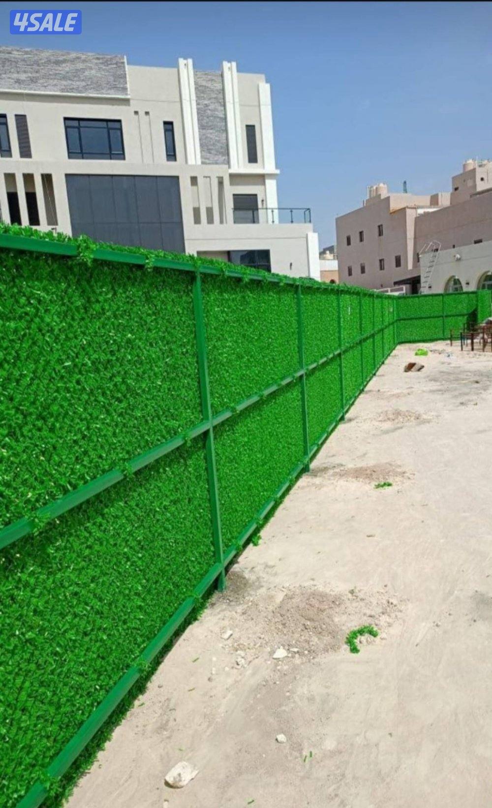 تنسيق حدائق داخليه وعامه وتركيب التيل الصناعي والسور التركى وشبكات الر10