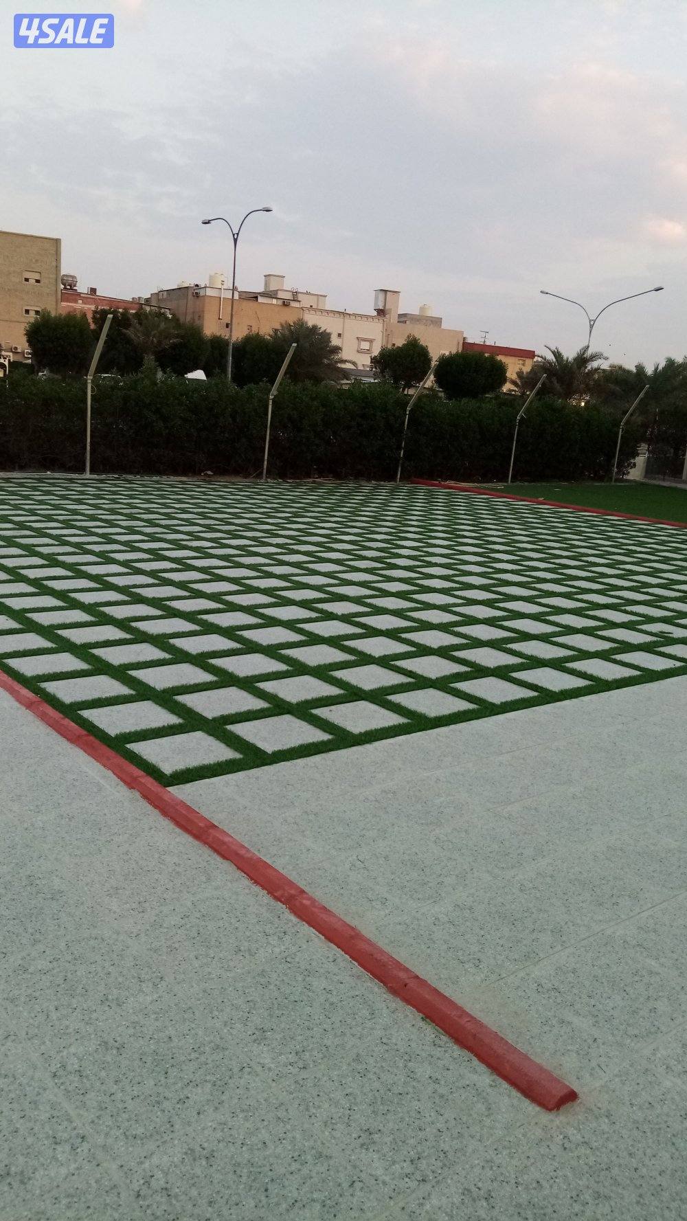 تنسيق حدائق داخليه وعامه وتركيب التيل الصناعي والسور التركى وشبكات الر15