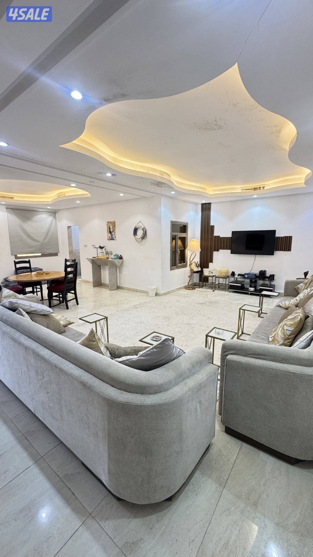 للإيجار شاليه دو ارضي مع حديقه خاصه ومدخل خاص متوفر7