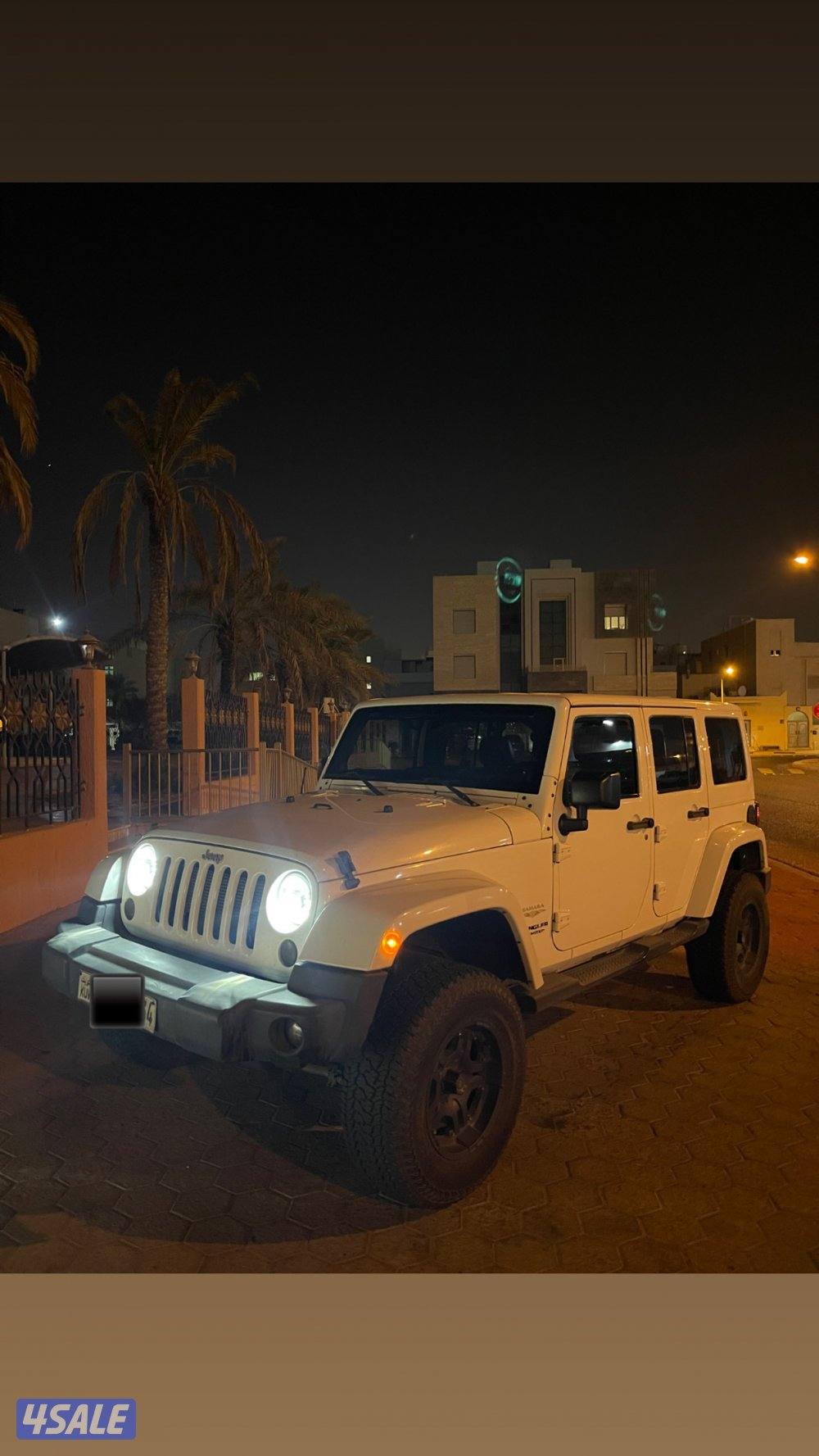 للبيع رانقلر شرط الفحص بالكامل تماتيك0