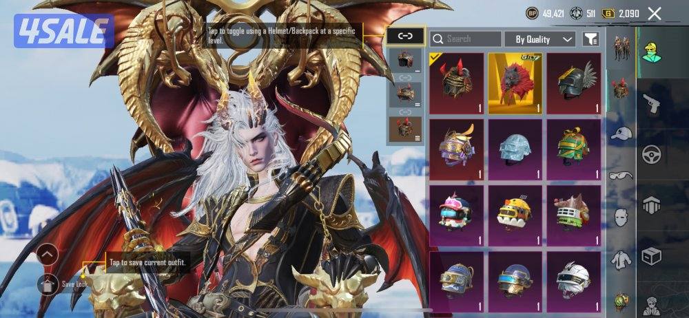 بيع حساب ببجي اسلوب خرافي3