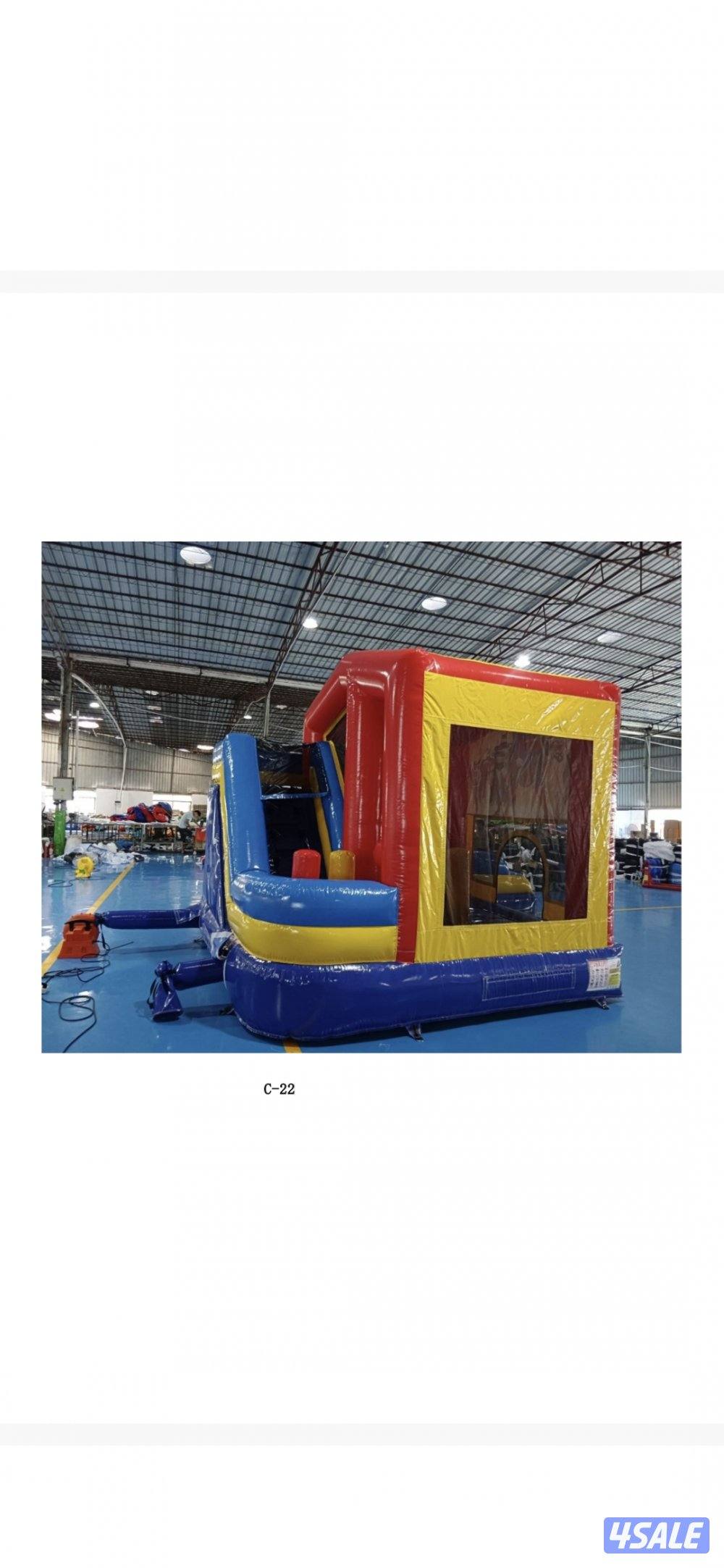 للايجار نطاطيات جديدة لم تستعمل  وملاعب صلبةن9