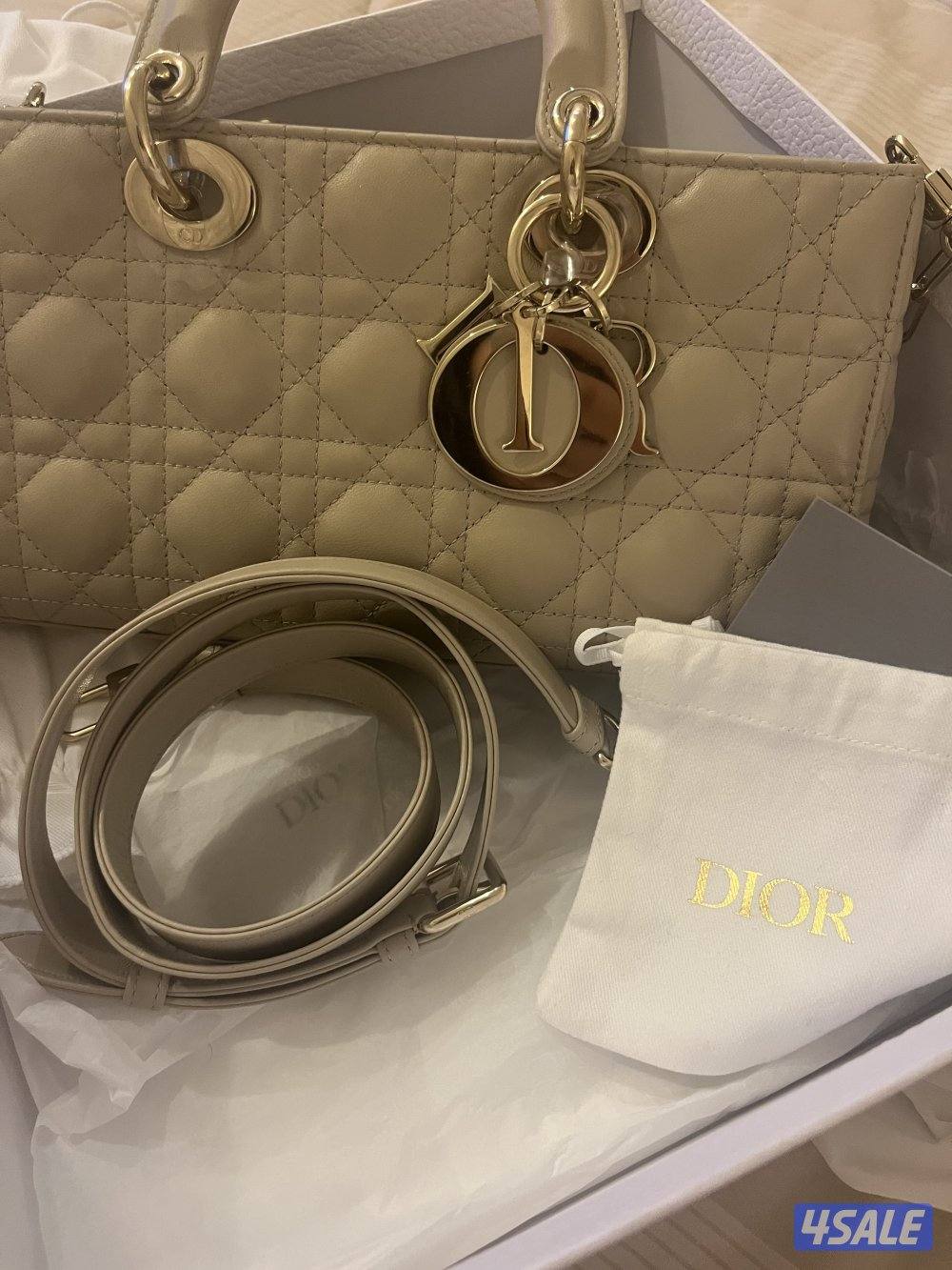 Dior lady joy bag  beigemedium has a guarantee0