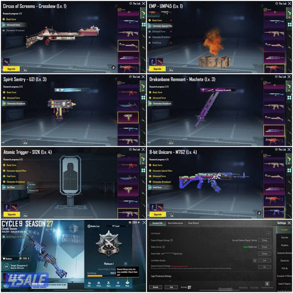 حسابات ببجي رخيصصصه💹6