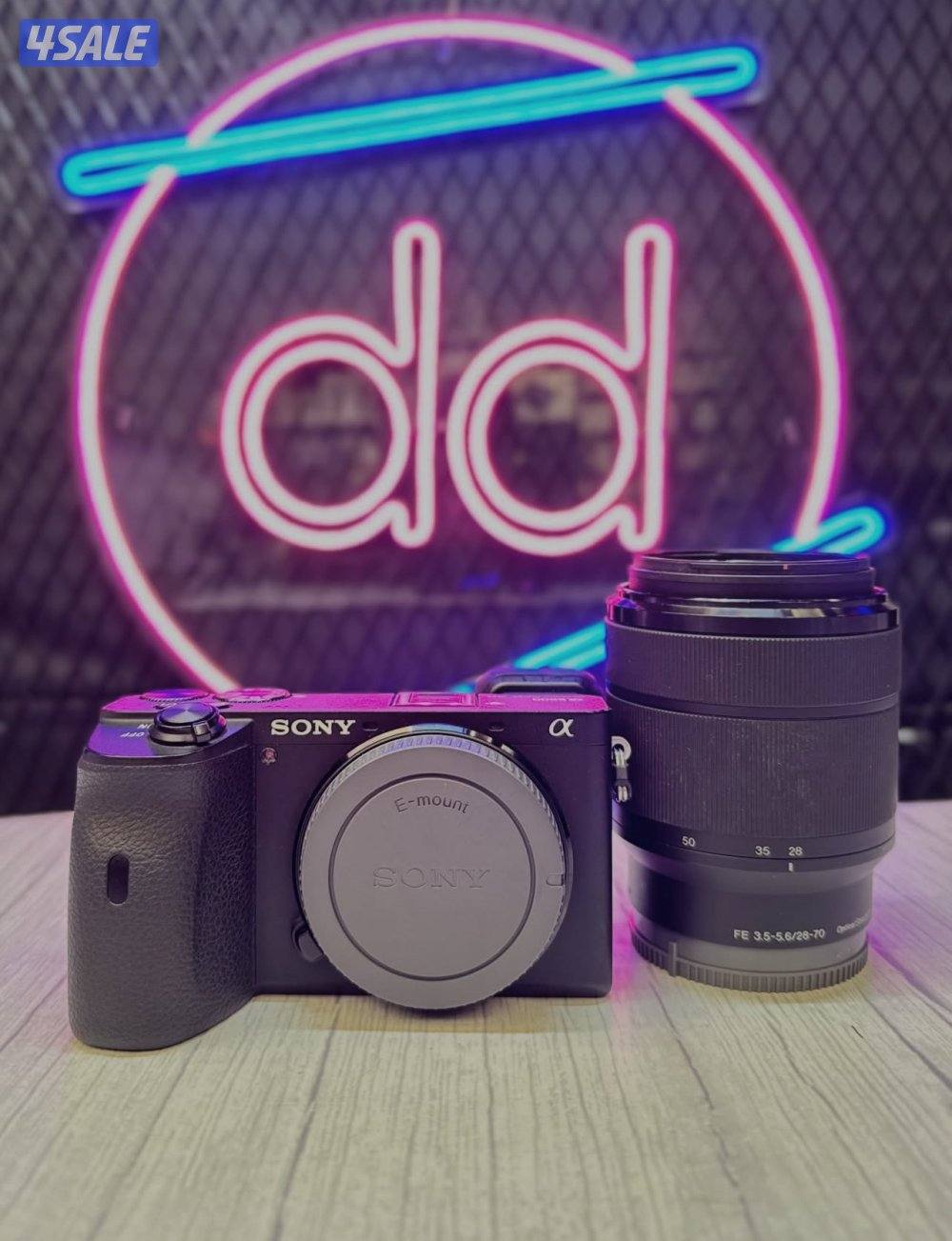 كامرة سوني ألفا أي 6600 مع عدسة 28-70mm1