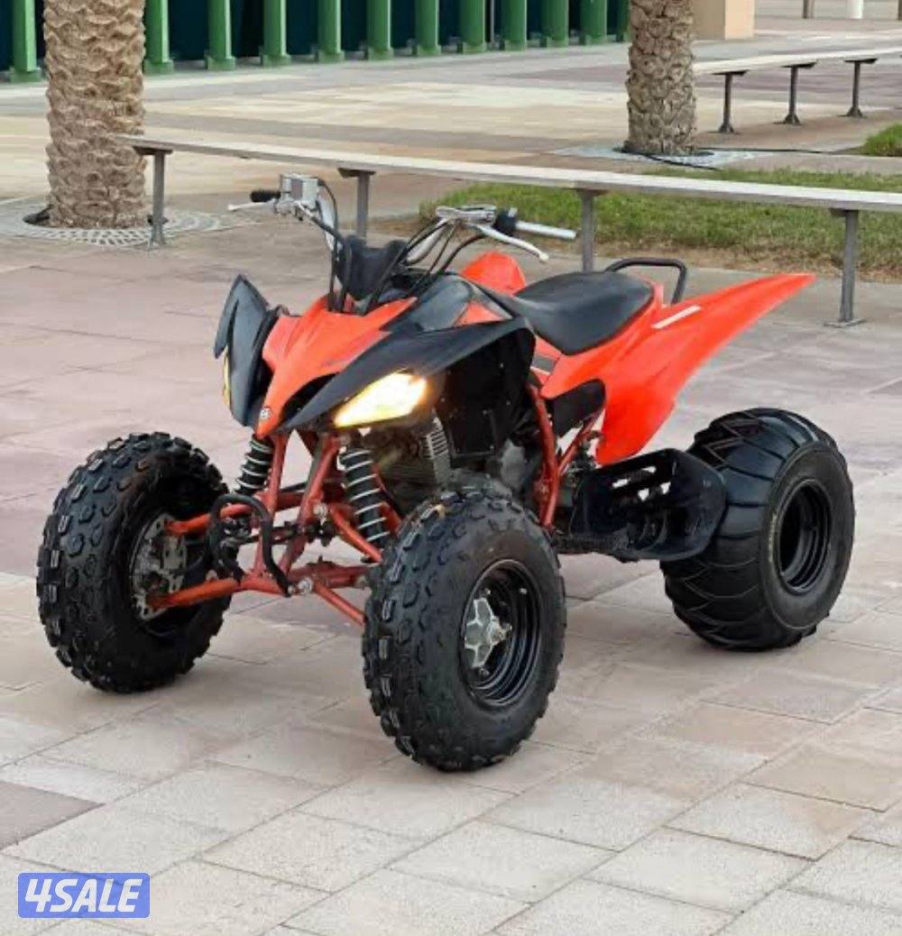 مطلوب رابتر 250 الفلوس جاهزه شرط انه نظيف و جاهز للموسم0