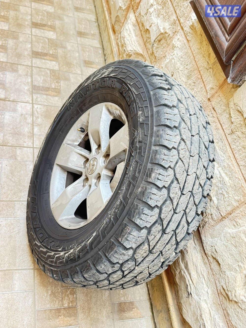 للبيع رنقات رام مقاس 17 5براغي وسبرنقات مع ماص الصدمات3