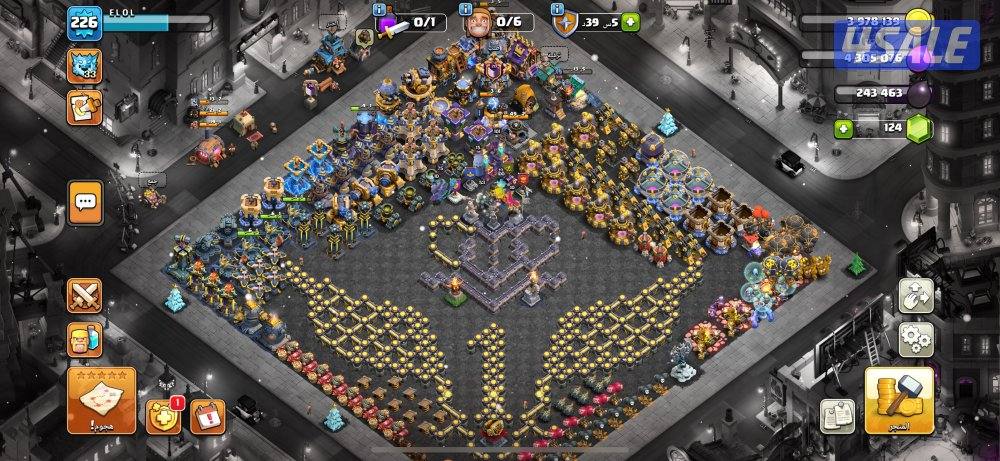 حساب كلاش اوف كلاش0