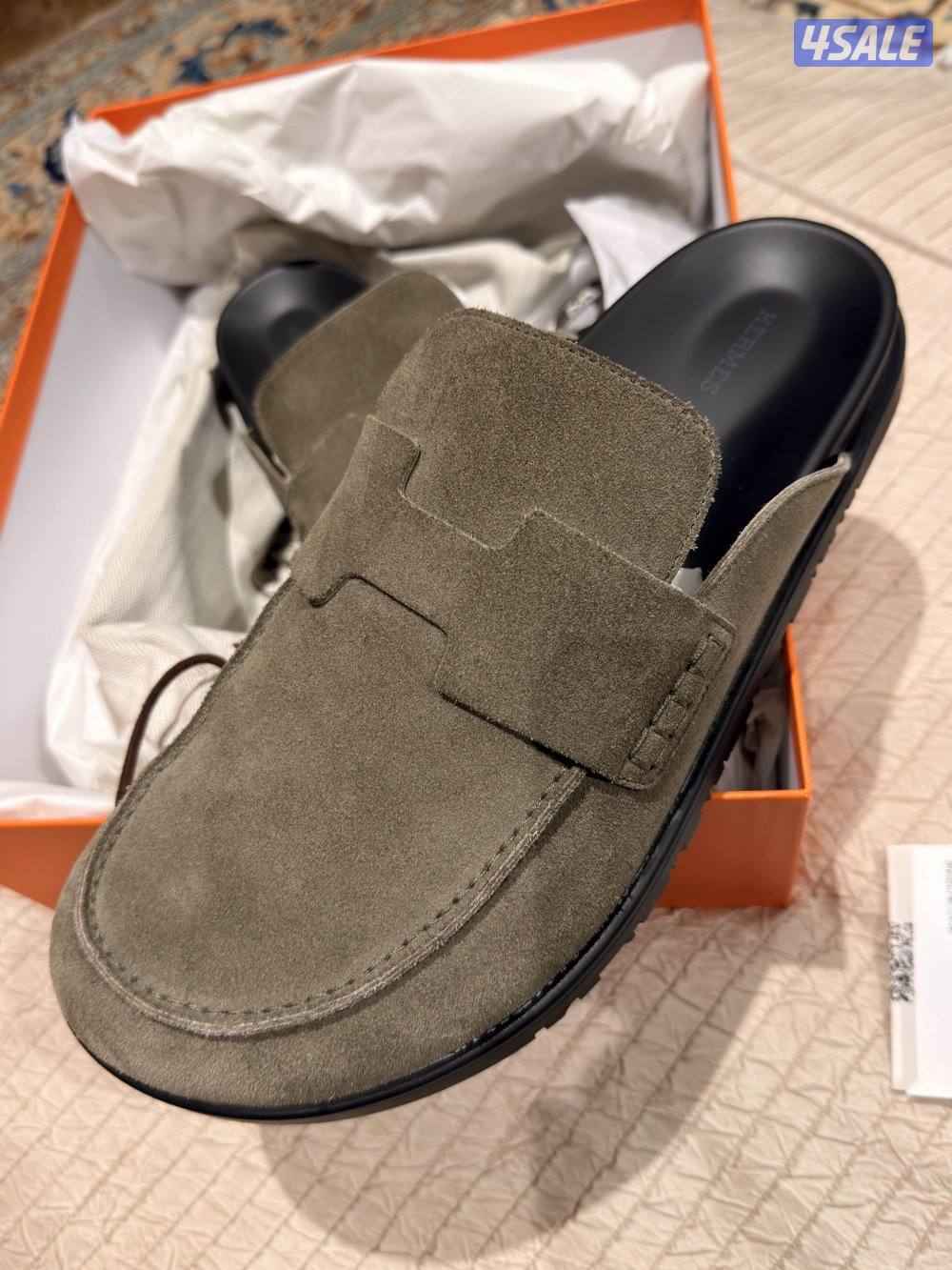 hermes Go mule Étoupe1