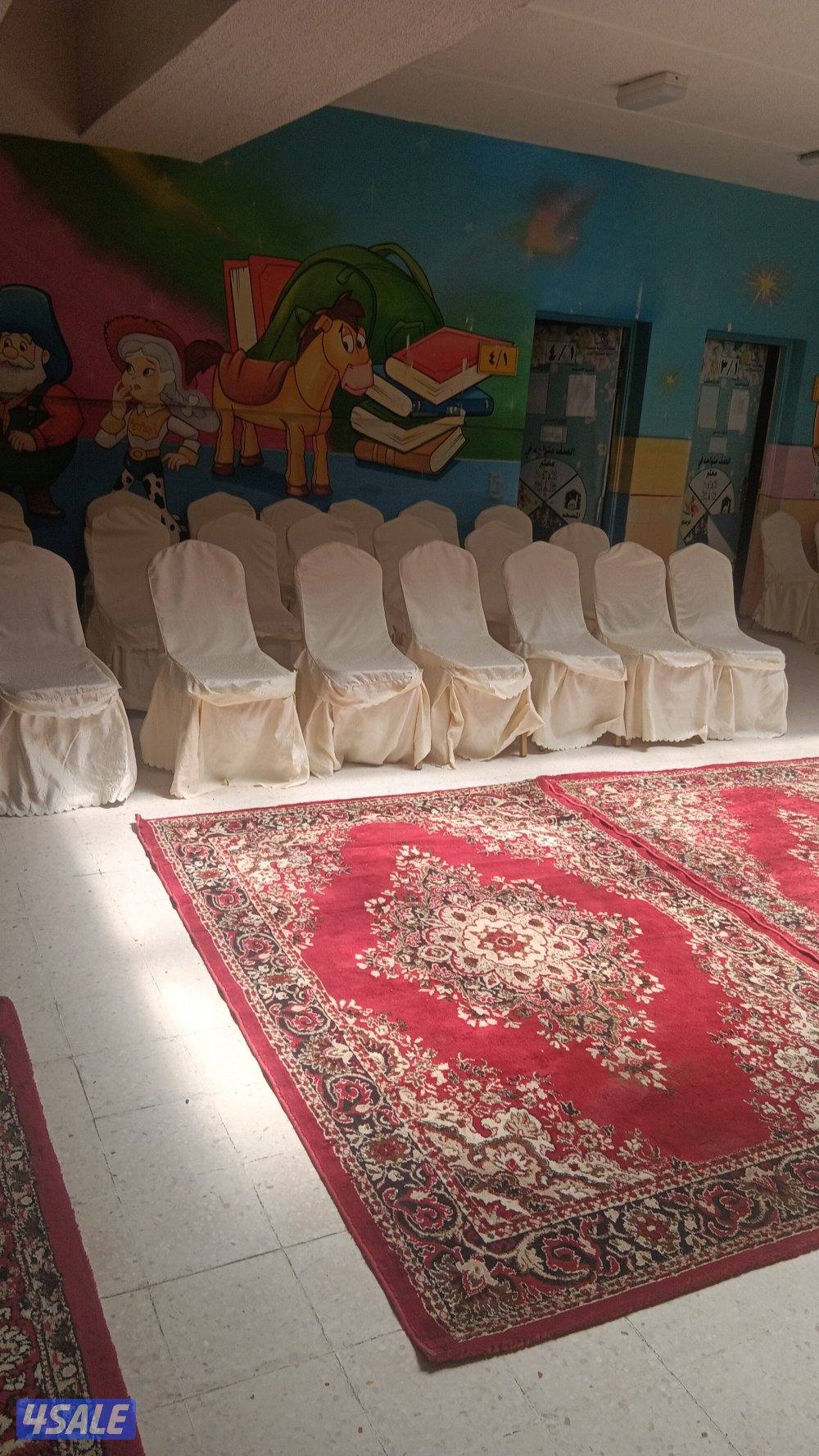 تجهيزحفلات🇰🇼🏃🏻‍♀🏃🏻‍♀تاجير كراسي🎗طاولات فندقيه🥉سجاد🚣🏽‍♀كراسي7