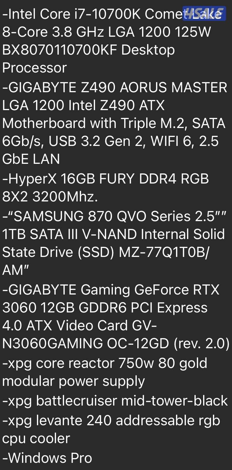 بيشي قيمنق مستعمل نظيف RTX 30604